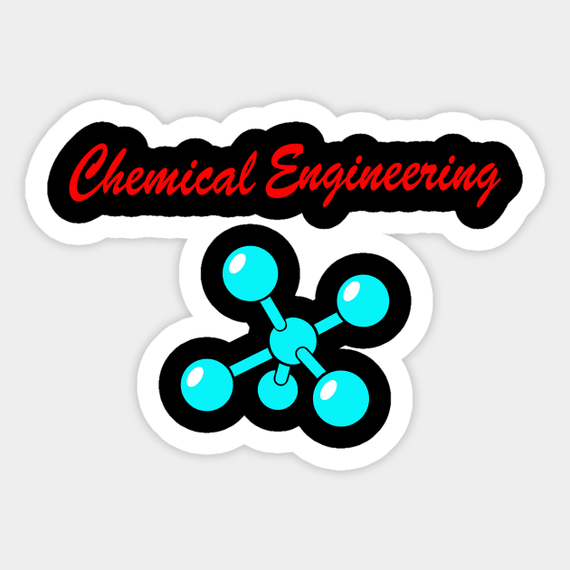 chemical engineering, chemistry engineer chemist Sticker by PrisDesign99